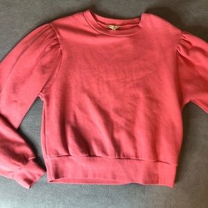 Express Puffed Sleeved Sweatshirt